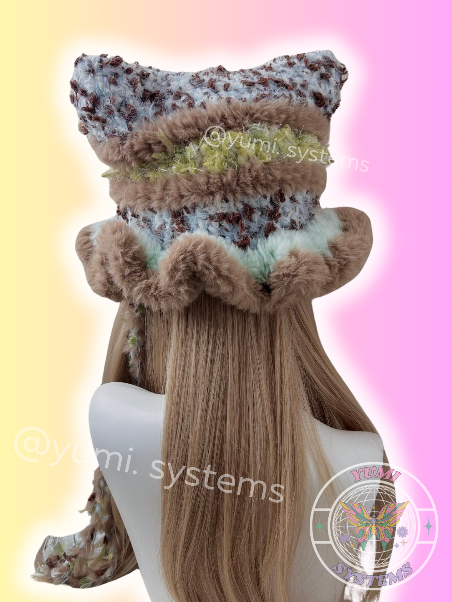 MODULAR MAVERICK | Heavy-Knit Artisan Cat-Ear Trapper