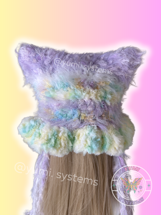 NEBULA PETAL | Ultra-Plush Artisan Feline Trapper